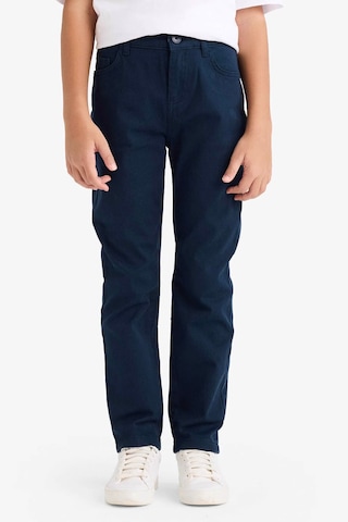 Defacto Erkek Çocuk Düz Paça Gabardin Pantolon X4224a626spnv146 Lacivert-nv146