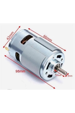 Rs 775 Dc Motor Rulmanlı 12-36 Volt 12000 Rpm Şarjlı Matkap – Cnc