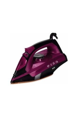 Jett 2200 Watt Seramik Tabanlı 160 Gr Etkili Şok Buharlı Ütü Siyah Mor