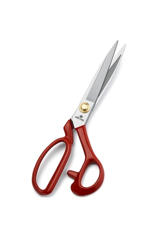 Kırmızı Saplı Paslanmaz Çelik Somunlu 8inç Makas / HS-1084 (8")