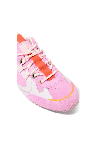 Kurt Geiger Kurt Slim Runner %100 Deri Kadın Sneaker Pembe