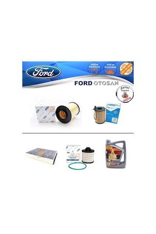 Ford Focus 3 1.5 Tdci Dizel Filtre Bakım Seti 2015-2018 (373250142)