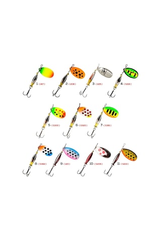 Condor 5129 Long Cast Spinner No:2 10 Gr Döner Kaşık Yem-8812