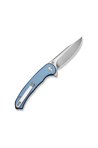 Sencut Ingot Blue Aluminum Handle Satin Finished D2 Blade Çakı Mavi
