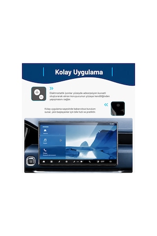 Mobilite Foton Tunland V9 Uyumlu 2023 2024 2025 2026 Model 14.6 İnç Multimedya Navigasyon 9h Nano Ekran Koruyucu