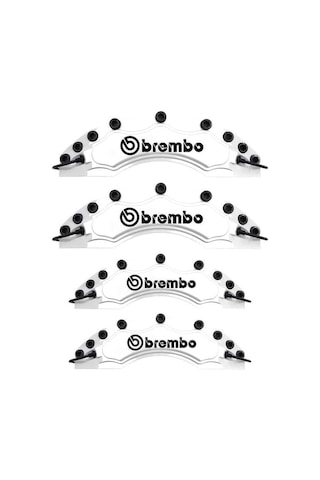 Volvo Xc90 Uyumlu Brembo Beyaz Kaliper Kapağı 4 Parça Ön Arka Set