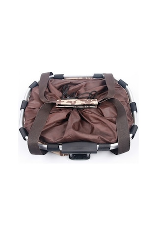 Alüminyum Bisiklet Katlanabilir Ön Gidon Sepet Çanta 001