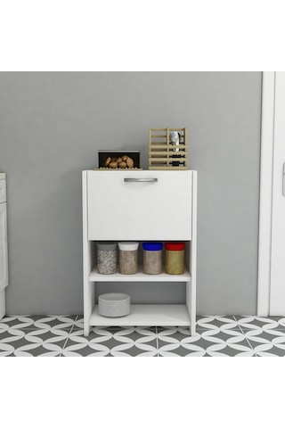 ALBİNA ÇOK AMAÇLI DOLAP KOD 2 -BEYAZ