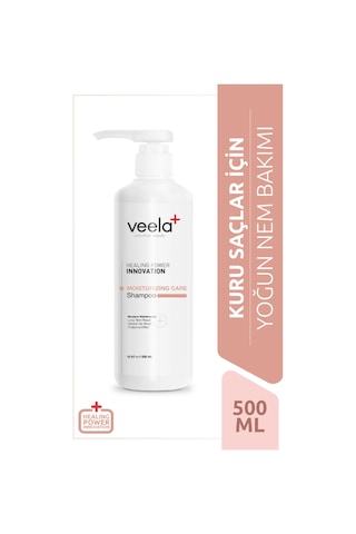 Veela Kuru Saçlar Için Canlandırıcı Yoğun Nem Bakım Şampuanı 500 ML