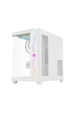 Gameagle Storm Bilgisayar Kasası / 850w + 80 Power / 360 Mm Sıvı Soğutma Dereceli Beyaz