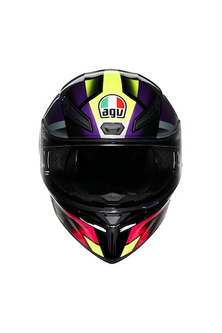 Agv K1 S E2206 Fastlap Black Purple Pınk M0196 Kask Vizör Mavi