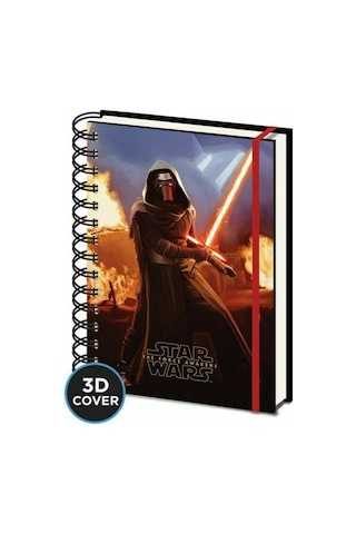 A5 3 Boyutlu Defter Star Wars Episode Vıı Kylo Ren Çok Renkli