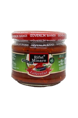 Rıfat Minare Lutenitsa Kahvaltılık Acı Sos Cam 290 G