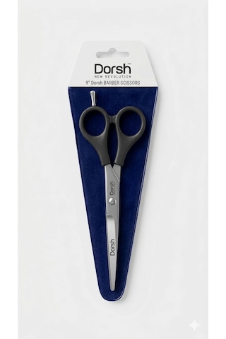 Dorsh Plastik Saplı Profesyonel Berber Makası 6"