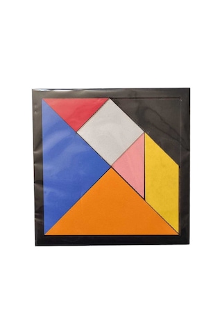 Ahşap Tangram Oyuncak 1 Adet