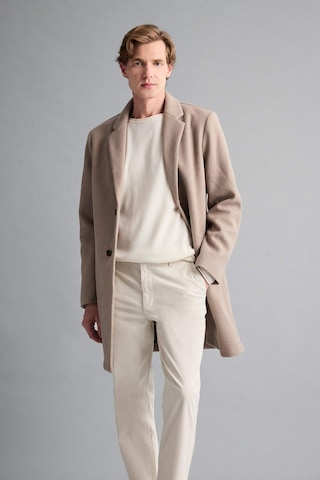 Defacto Relax Fit Ceket Yaka Düğmeli Cepli Kışlık Kaşe Parka Y8903az25aubg659 Bej-bg659