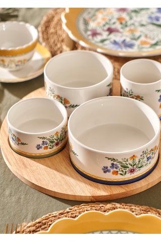 Bella Maison Bianca New Bone Çerezlik Seti Çok Renkli