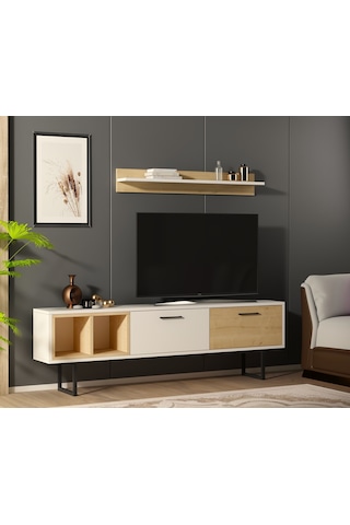 Enna Tv Ünitesi Beyaz Safirmeşe