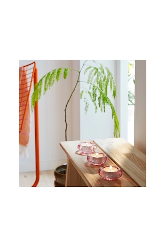 Ikea Bladfågel Tealight Mumluk, Pembe, 3 Cm