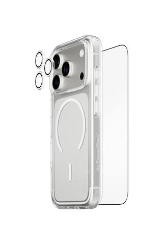 Care By Panzerglass Flagship Apple Uyumlu iPhone 17 Pro 3'lü Explorer Telefon Koruma Set - Bundle Uwf+kılıf+lens