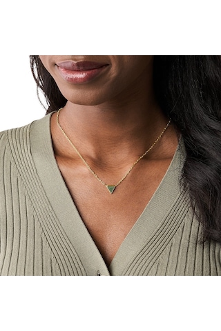 Fossil Ja7112-710 Kadın Kolye Altın