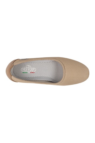 Sneaker Günlük Kadın 18 X15 78 Fly Flot Cloth Shoe Beige Bej