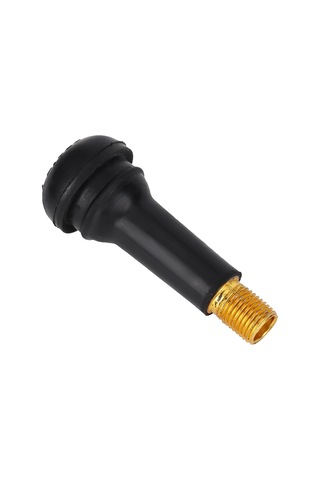 Yaleker 10 Adet Tr414 Lastik Ventili - Kauçuk Malzeme, 11.5mm Jant Delik Uyumlu, Isı Ve Soğuk Dayanıklı, Yerine Konulabilir Vantil Çekirdeği Yok