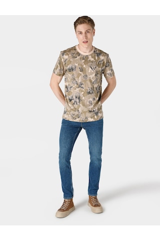 Colin's Colins Bej Erkek Tshirt K.Kol 001