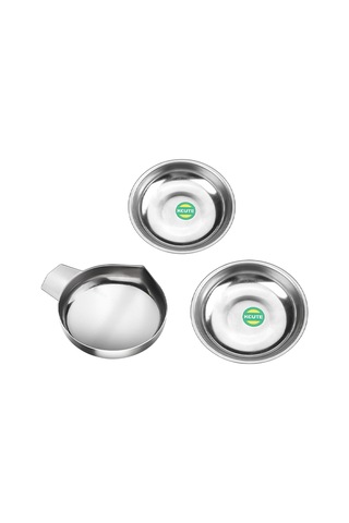 Suntek 3x Mini Ölçekli Tepsi Toz Sıvı Kuyumcu Malzemeleri Gümüş