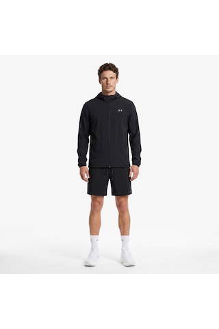 Under Armour Velociti Pro Storm Erkek Siyah Koşu Ceket 6005897