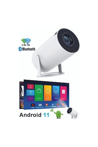 Taşınabilir Hd Sinema Projektörü, Bluetooth, Android Uyumlu, Ev Eğlencesi İçin İdeal-134681