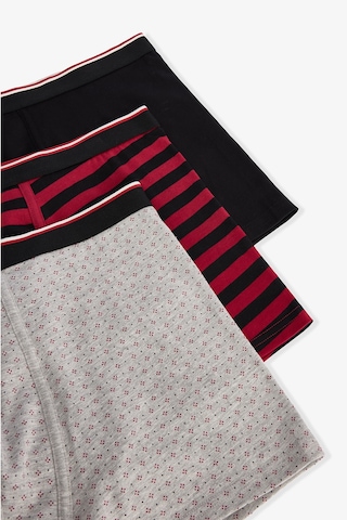 Penti Erkek Red Line Çizgili 3lü Organik Boxer Çok Renkli