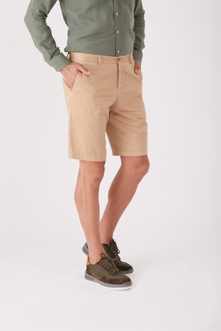 Dufy Camel Erkek Regular Fit Short - 86791 Camel