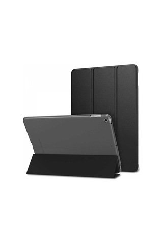 Apple Uyumlu iPad Mini 2 / Mini 3 Smart Cover Stand Arkası Şeffaf Tablet Kılıfı Kapaklı Kılıf