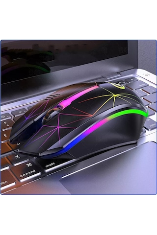 RGB Kablolu Gamer Oyuncu Mouse