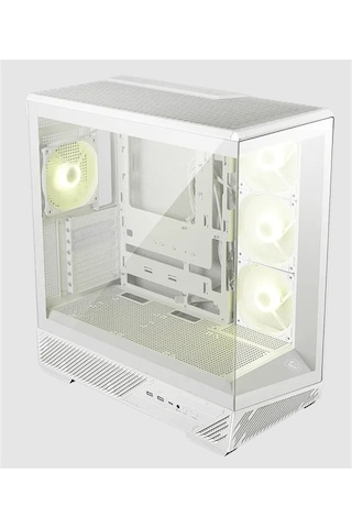Msı Mag Pano 130r Pz Temperli Cam 3x120mm Reverse Argb 1x120mm Argb Fan Atx Panoramik Gaming Bilgisa