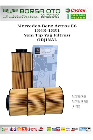 A4731800809 Mercedes Benz Actros Iı, Arocs, Antos Kw 310- Hp 421
