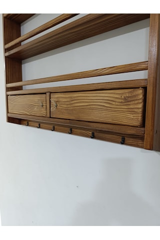 Kardemir Mutfak Terek Rafı 60 70 Cm Ceviz