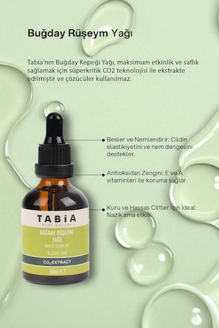 Tabia Buğday Ruşeym Yağı 50 ML