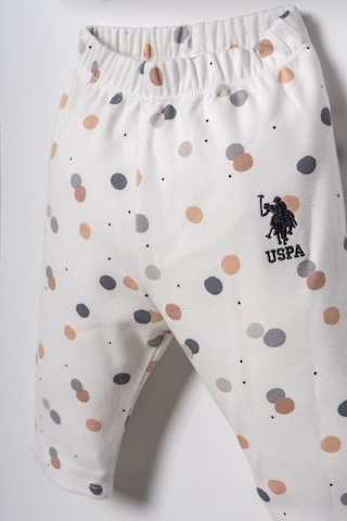 U.S. Polo Assn. Erkek Bebek Beyaz Gömlek Pijama Takımı Usb3107-c-v1 Usb3107-c-v1