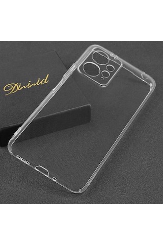 Nourthkiingdom Redmi Note 12 4g Kılıf Nrtk Süper Silikon Kapak - Renksiz Renksiz