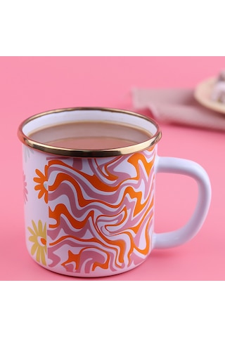 EMAYlab Retro Hippi Emaye Kupa