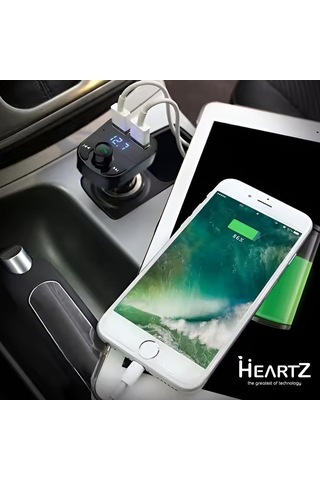 Lexroo Fm Transmitter Modulator Araç Fast Quıck Charge Hızlı Şarj Flash Bellek Micro Sd Mp3 Player
