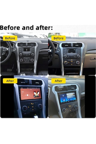 Ford Mondeo (2015-2020) Android 2 Gb + 32 Gb Rom Carplay Multimedya JAPON SERİ