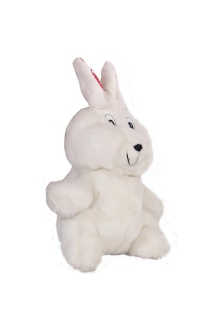 Kukla Tavşan Beyaz Peluş 31 Cm