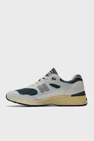 New Balance Deri Karışımlı Sneaker Ayakkabı Erkek Ayakkabı U991to2 Gri-petrol