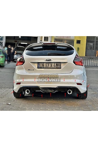 Focus 3 Hb Arka Tampon Eki - Plastik - Boyasız Focus 3 Hb Arka Tampon Eki - Plastik - Boyasız