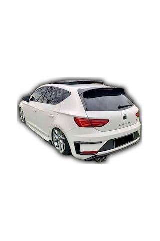 Seat Leon Uyumlu Yedek Parça Arka Tampon Kaşı Boyasız Fiber