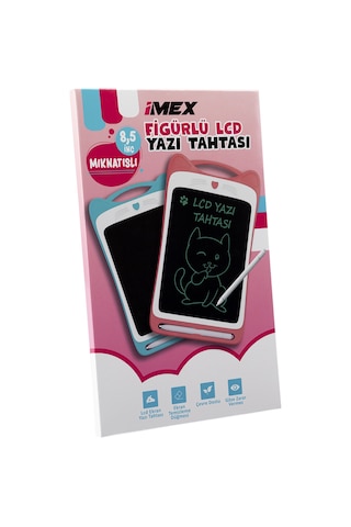 Imex Lcd Yazı Tahtası - Figürlü / Pembe
