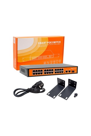 Poe24fe+2ge+1sfp 300w 10/100 Mbps Ethernet Switch